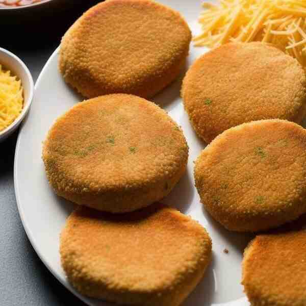 Рубленые котлеты из курицы с сыром